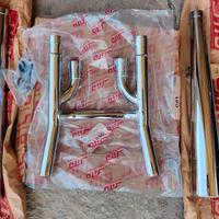 Scarico Cromato Sito per Kawasaki z400 J, z500