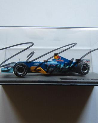 Modellino F1 Sauber con autografo F.Massa