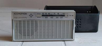 Radio portatile vintage Kosmophon anni '60