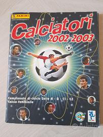 Album figurine 2002 2003 Calciatori Panini complet