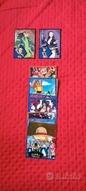2 cards One Piece + 32  figurine