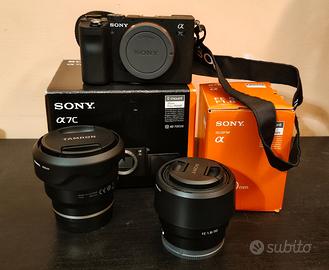 Sony Alpha 7c + obiettivi E mount