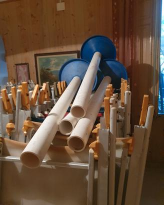 piede ombrellone con tavolino