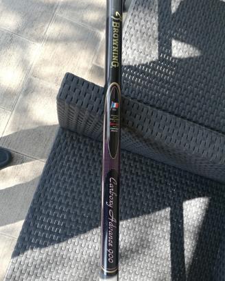Canna da pesca nuova Browning 9 mt prezzo stock
