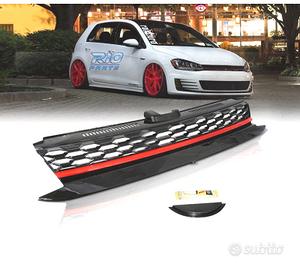 GRIGLIA VOLKSWAGEN VW GOLF 7.5 17-20 LOOK R NERO R