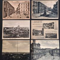 CALTANISSETTA 6 CARTOLINE B.N. 10x15 ANNI 50