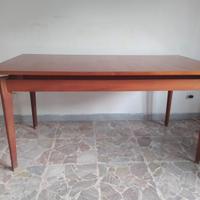 Tavolo Da Pranzo Scandinavo Danese Vintage 1960