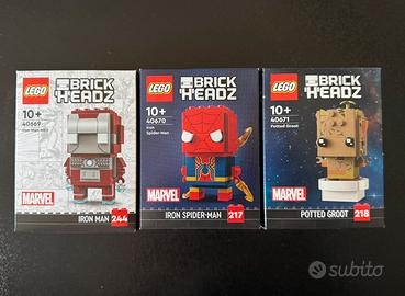 Lego BrickHeadz 40669 + 40670 + 40671 Marvel