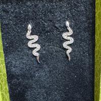 Orecchini oro 18 ct e zirconi