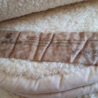 Coprimaterasso matrimoniale e singolo lana merinos