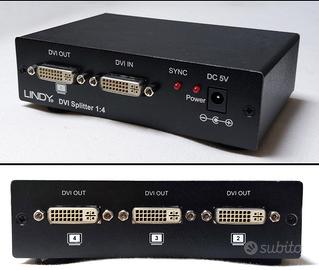 Video Splitter DVI & HDTV 4 porte Lindy 32446