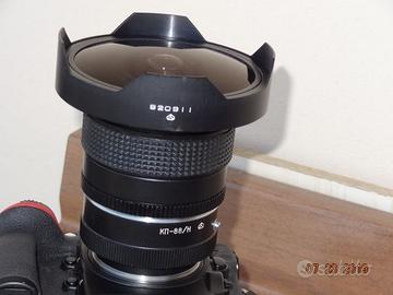 Obiettivo Fisheye russo per Kiew 88 F3,5 30mmi