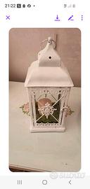 lanterne e bambola tutta in ceramica 