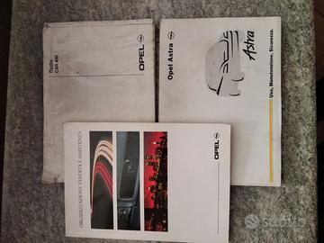 Libretto Opel Astra anno 2000 + libretto radio