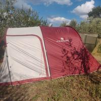 Tenda da campeggio più altri accessori