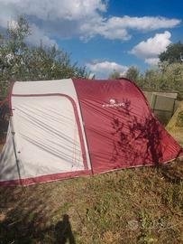Tenda da campeggio più altri accessori
