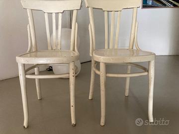 2 sedie modernariato anni '50/60 - Stile Thonet