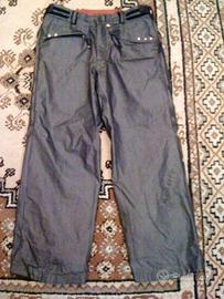 Pantalone snowboard Bonfire colore denim