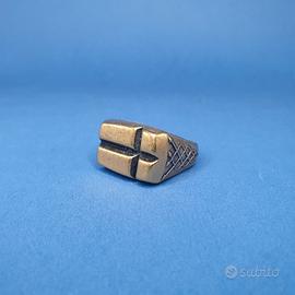 ANELLO "PIETRO FERRANTE" CROCE COLOR ORO