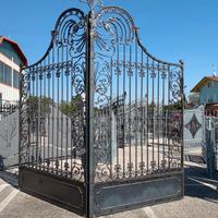 Cancello in ferro battuto forgiato