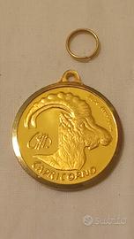 medaglia capricorno paolo amengoni nuovo 