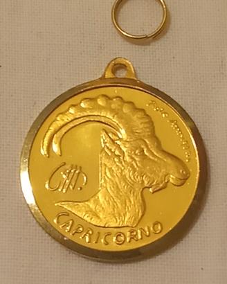 medaglia capricorno paolo amengoni nuovo 