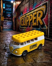 Espositore Clipper a forma di Furgone VW Giallo