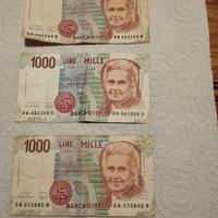 Vecchie mille Lire