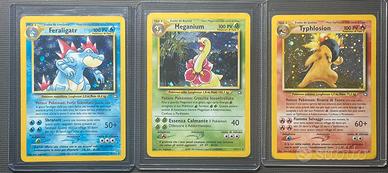 Feraligatr Meganium Typhlosion Neo Ita