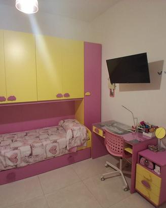 Cameretta per bambina lungh 2,95 m