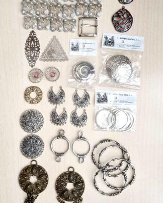 Kit elementi metallo  Bigiotteria e Tribal Fusion 