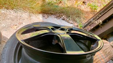 4 Cerchi 16" 5 fori neri Dezent