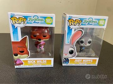 FUNKO POP Zootropolis 2 Judy Hopps e la volpe