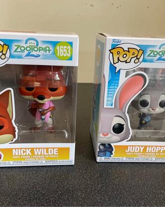 FUNKO POP Zootropolis 2 Judy Hopps e la volpe