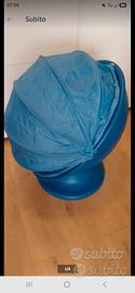 Poltrona blu girevole IKEA PS LÖMSK 