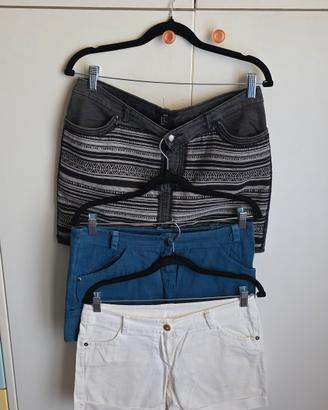 n.2 GONNE E n.1 PANTALONCINO TG.40