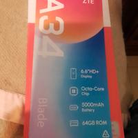 ZTE BLADE A34 NERO CONESSIONE 4 E 5GLTE