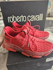Scarpe Roberto Cavalli rosse N 42