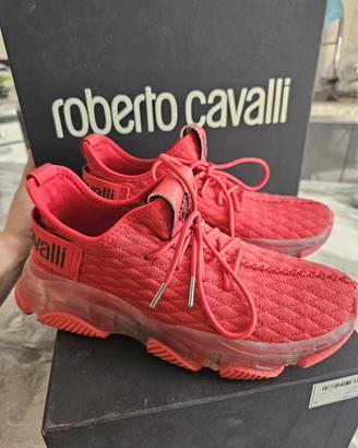 Scarpe Roberto Cavalli rosse N 42