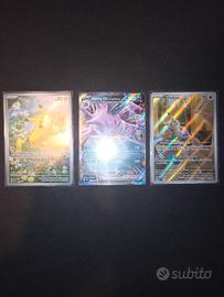 Pokémon, lotto da 3 carte - Near Mint ita 
