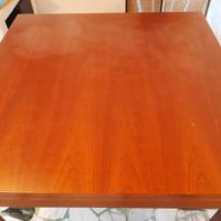 Tavolo allungabile quadrato legno 100×100×77cm