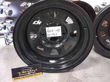 Cerchione in Acciaio 16 x 8 Nissan Mitsubishi