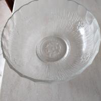 Centro tavola in ceramica o porta frutta in vetro 