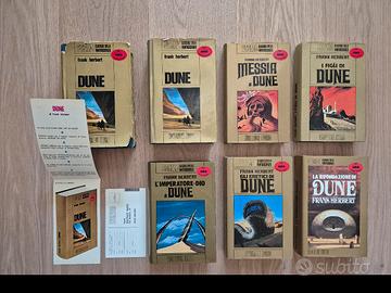 CICLO COMPLETO DUNE F. HERBERT COSMO ORO PRIMA ED.
