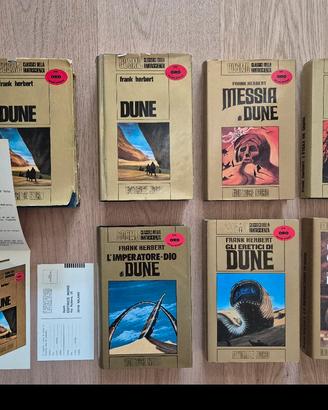 CICLO COMPLETO DUNE F. HERBERT COSMO ORO PRIMA ED.