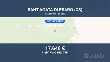 Immobile in asta di 140 m² a Sant'Agata di Esaro