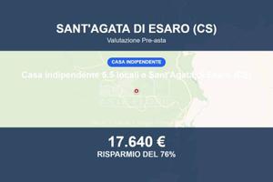 Immobile in asta di 140 m² a Sant'Agata di Esaro