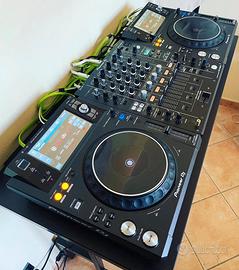 Pioneer dj XDj 1000 e mixer djm 750