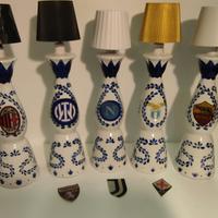 LAMPADA AZUL TUCH CON STEMMA SQUADRA CALCIO LAZIO 