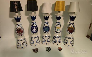 LAMPADA AZUL TUCH CON STEMMA SQUADRA CALCIO LAZIO 